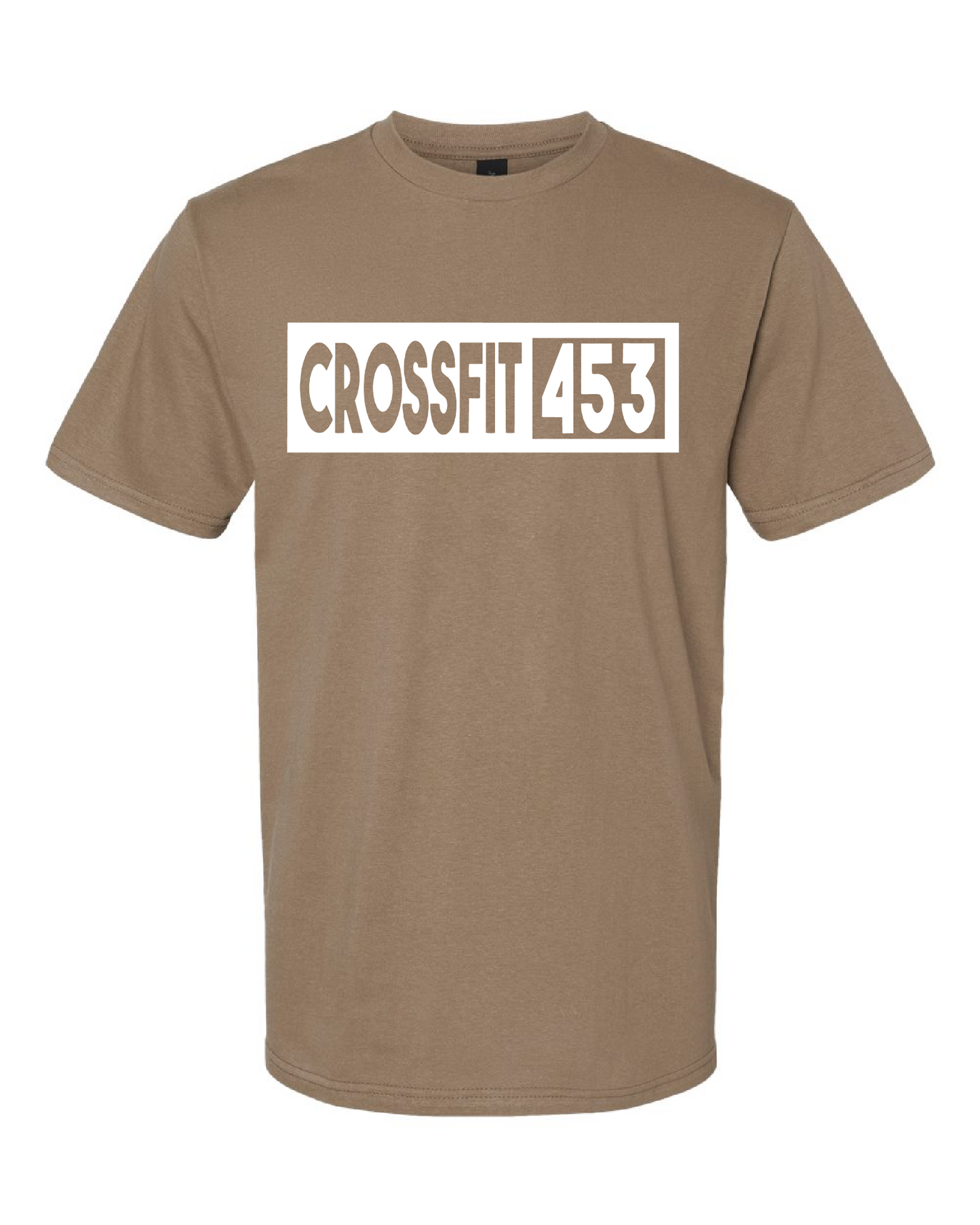 Brown CROSSFIT 453 t shirt