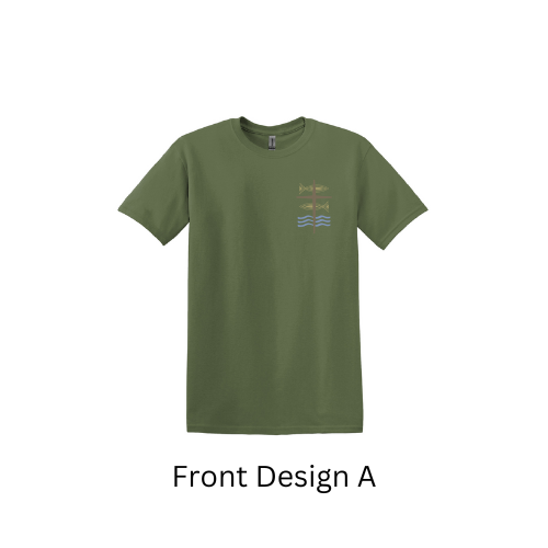 Military Green Grace Lutheran T-Shirt