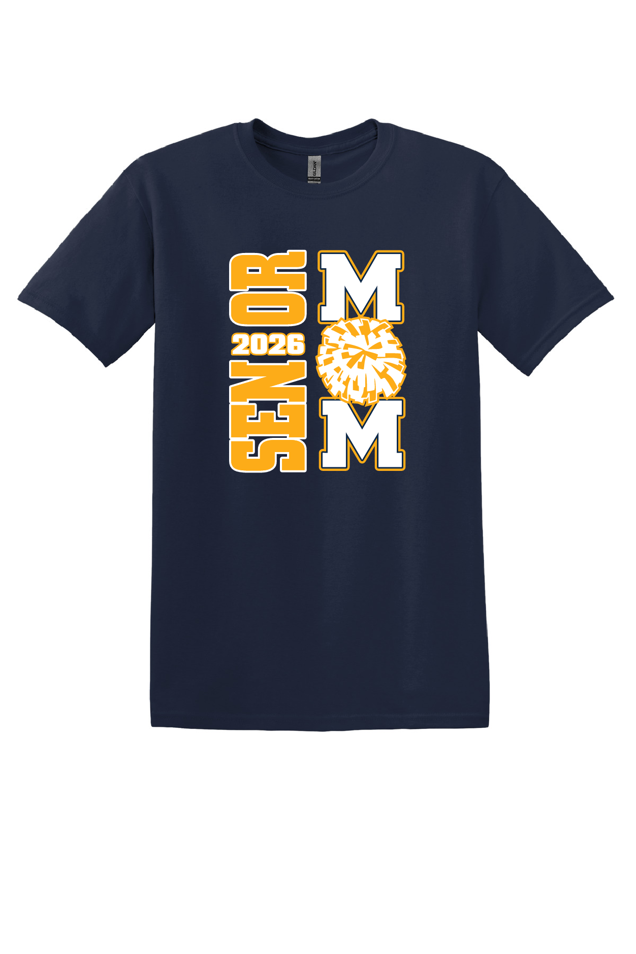 Cheer Senior Mom Tee