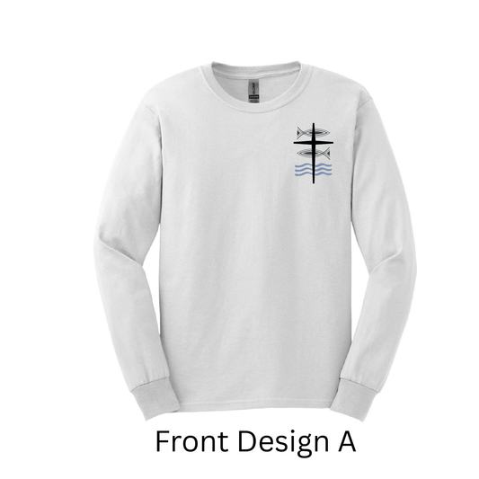 White Grace Lutheran Long Sleeve T-Shirt
