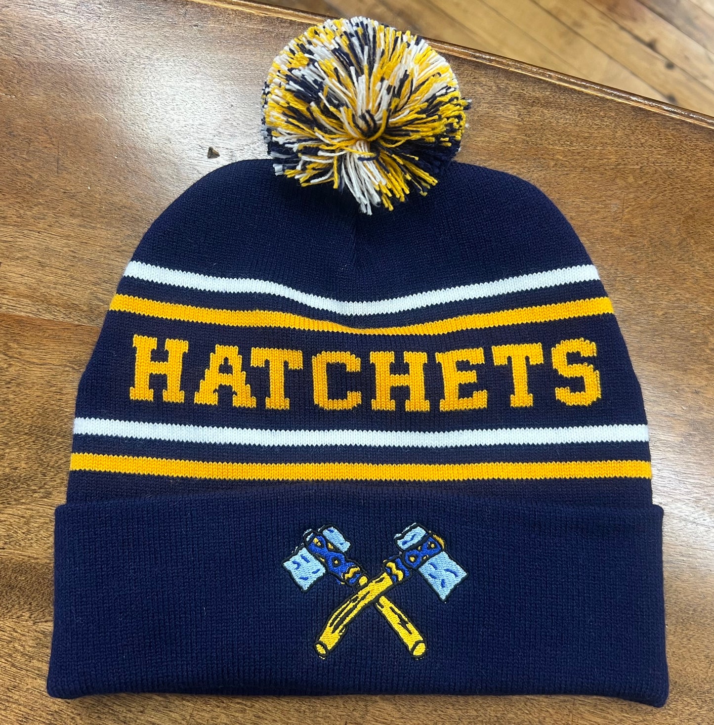Knit Pom Pom Beanie