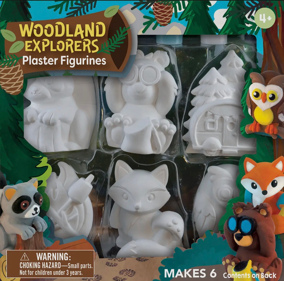 Woodland Figures Paint Set