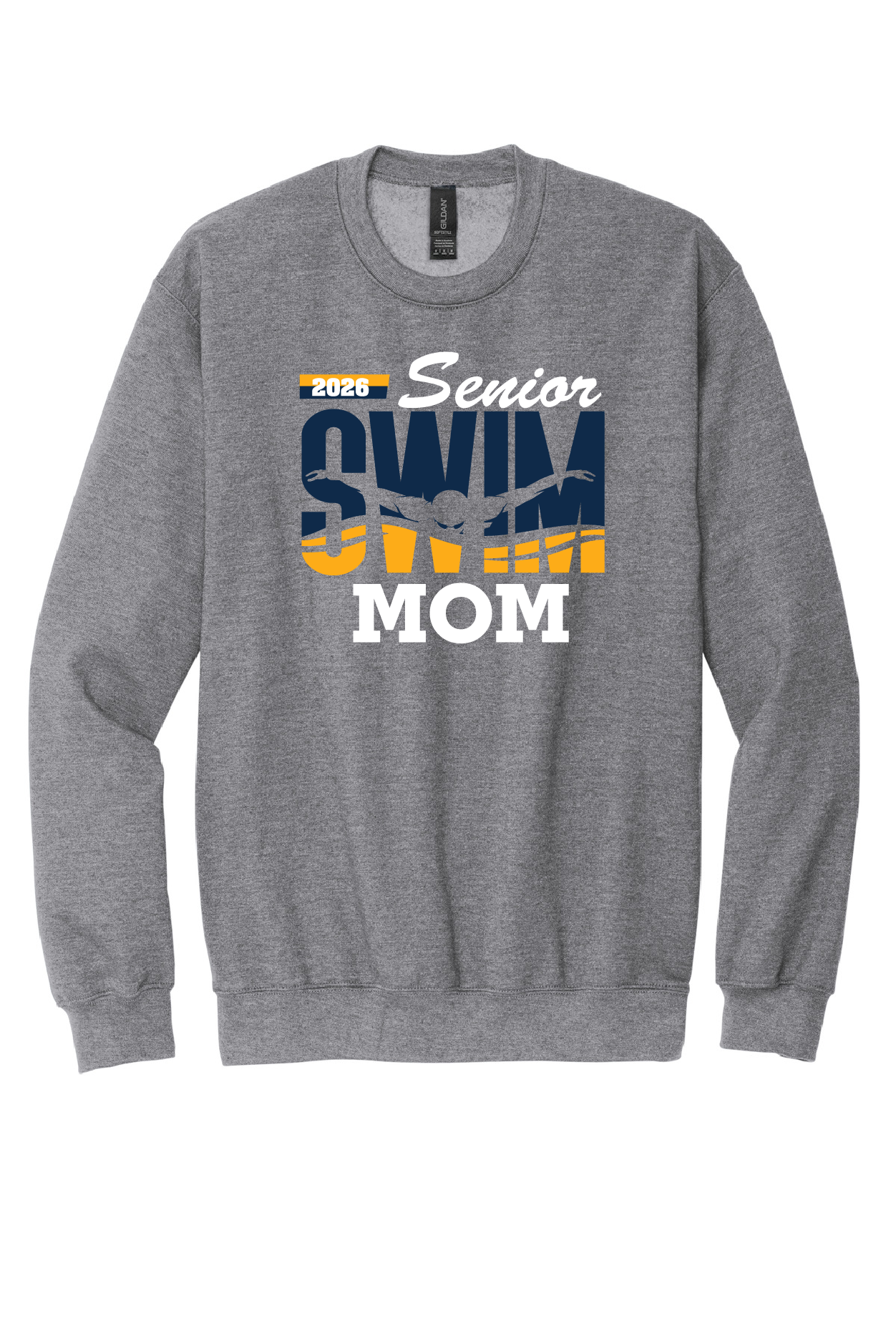 Swim Senior Mom Crewneck