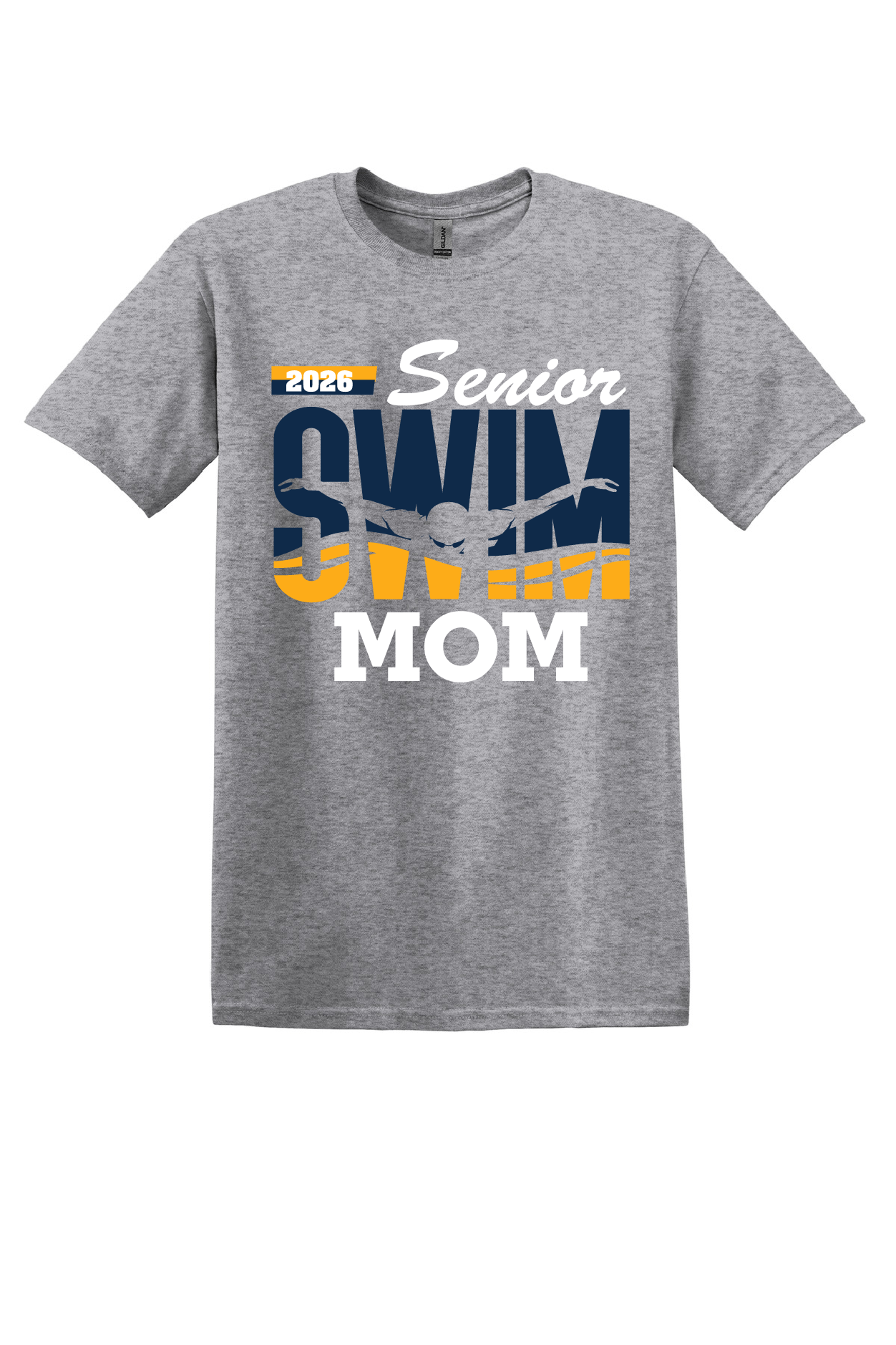 Swim Senior Mom Tee