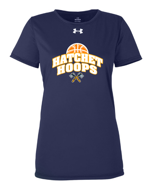 Ladies Hatchet Hoops UA Short Sleeve Tee