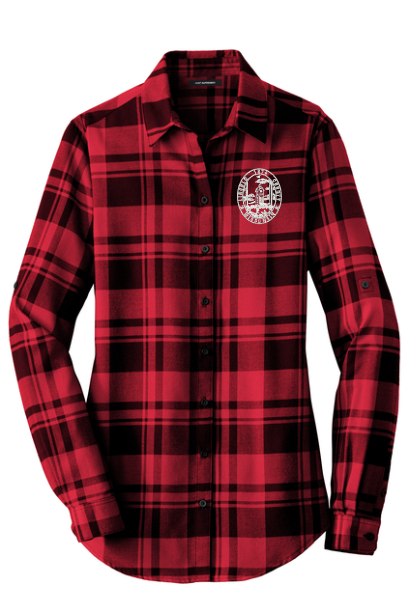 Women's Plaid Flannel Tunic