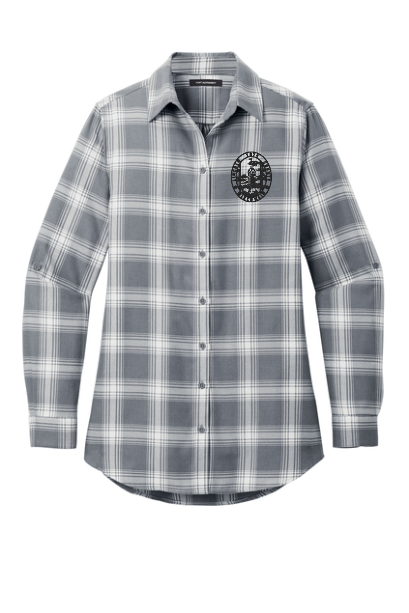 Women's Plaid Flannel Tunic