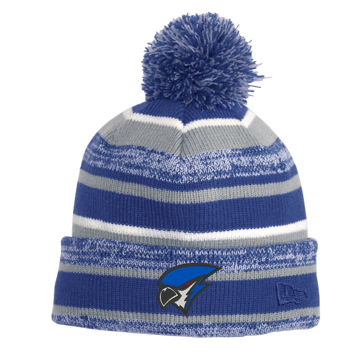 Merrill Bluejays Pom Pom Beanie