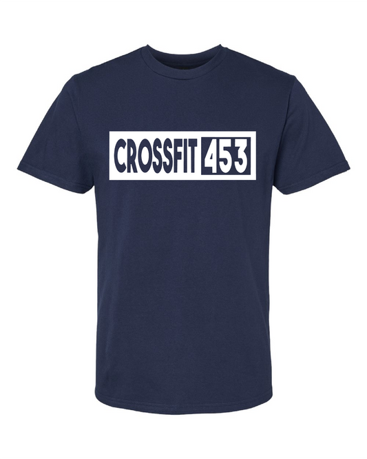 Navy CROSSFIT 453 t shirt