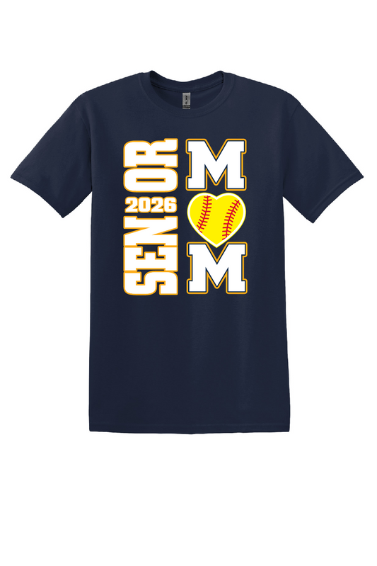 Softball Senior Mom Tee