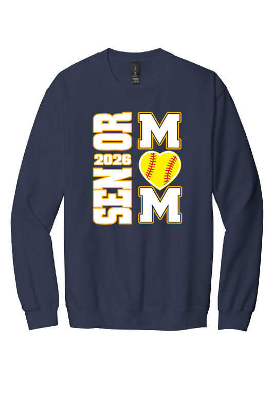 Softball Senior Mom Crewneck