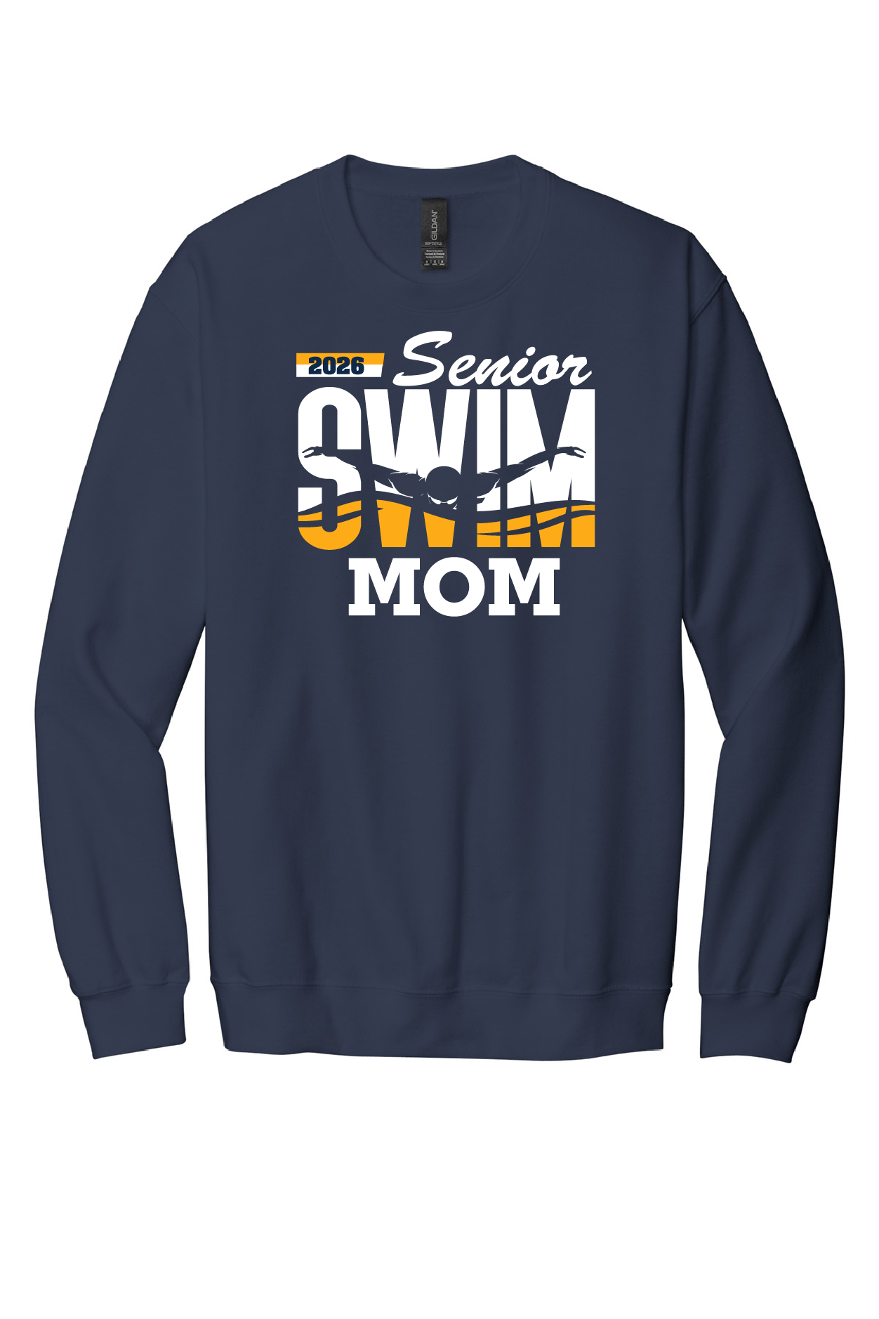 Swim Senior Mom Crewneck