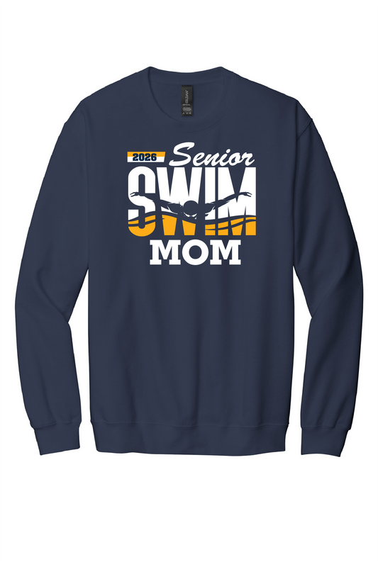 Swim Senior Mom Crewneck