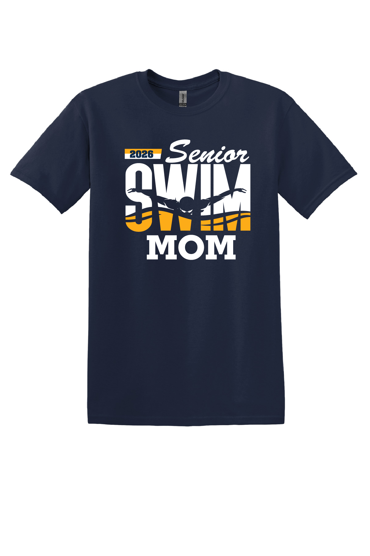 Swim Senior Mom Tee