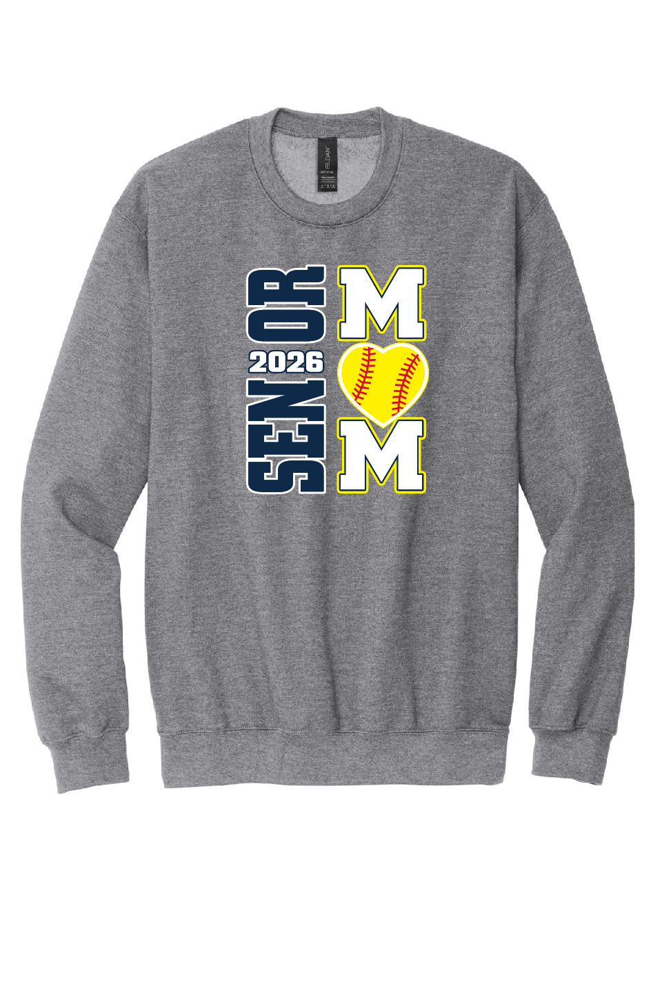Softball Senior Mom Crewneck
