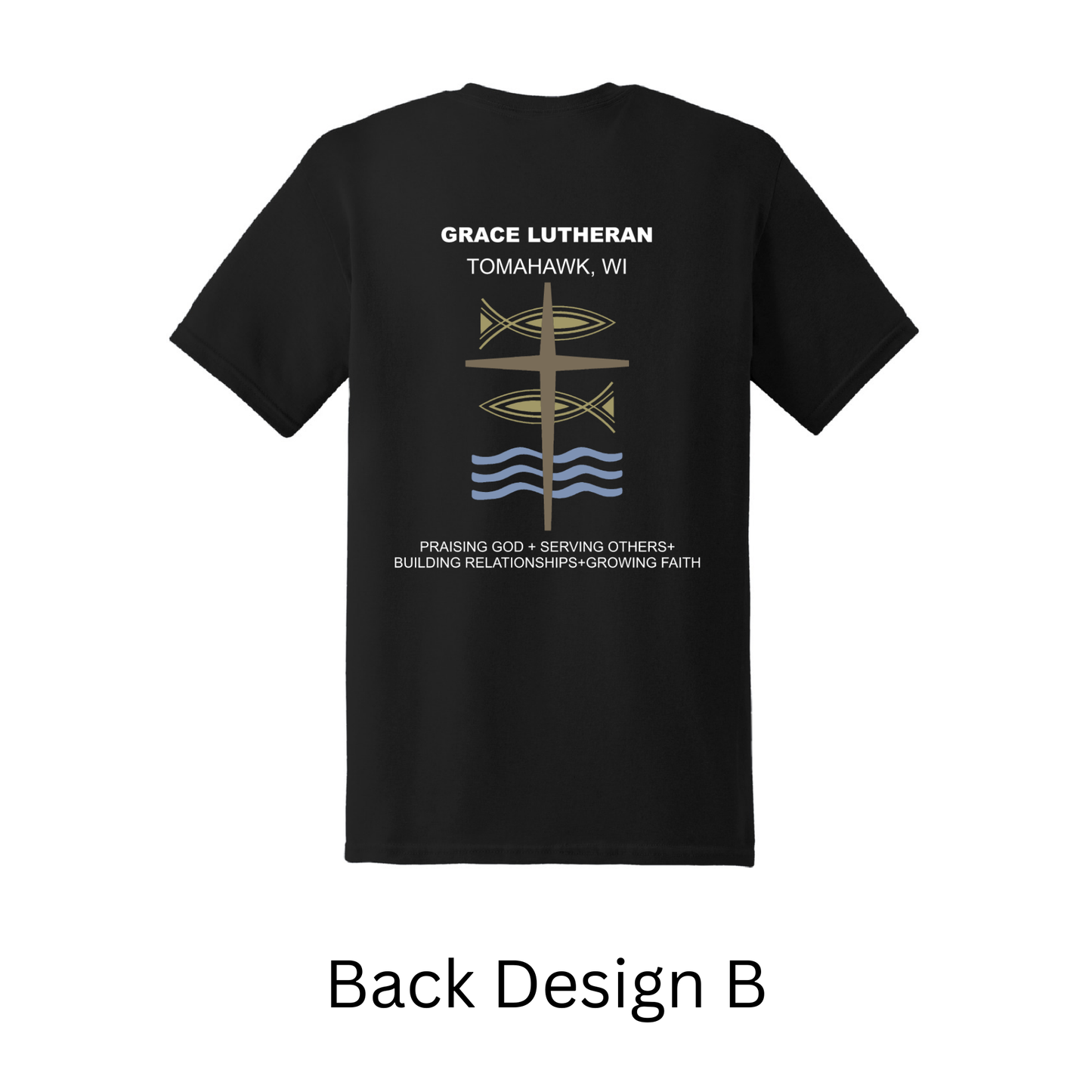 Black Grace Lutheran T-Shirt