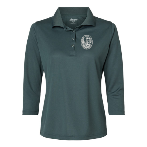 Women's Lady Palm Three-Quarter Sleeve Polo