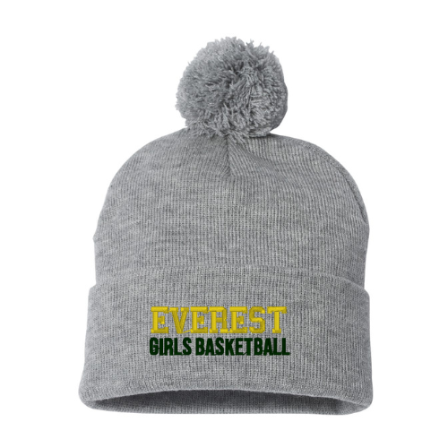 Everest Basketball Pom Pom Beanie