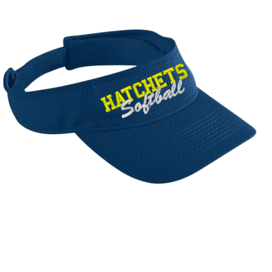 Hatchets Softball Mesh Visor