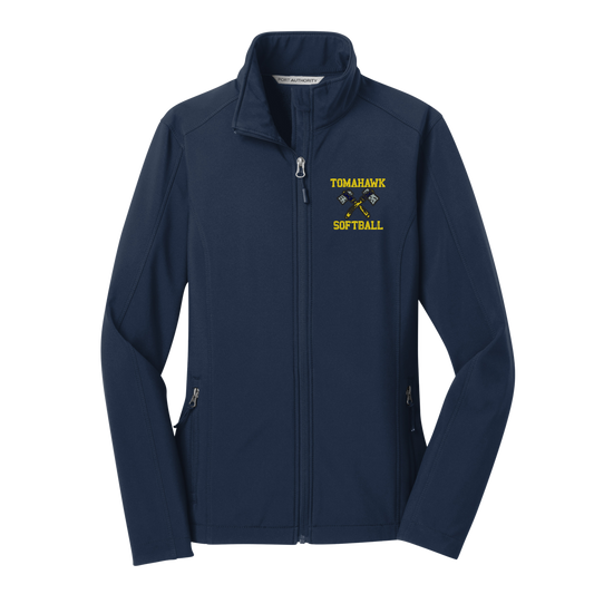 Tomahawk Softball Ladies Softshell Jacket