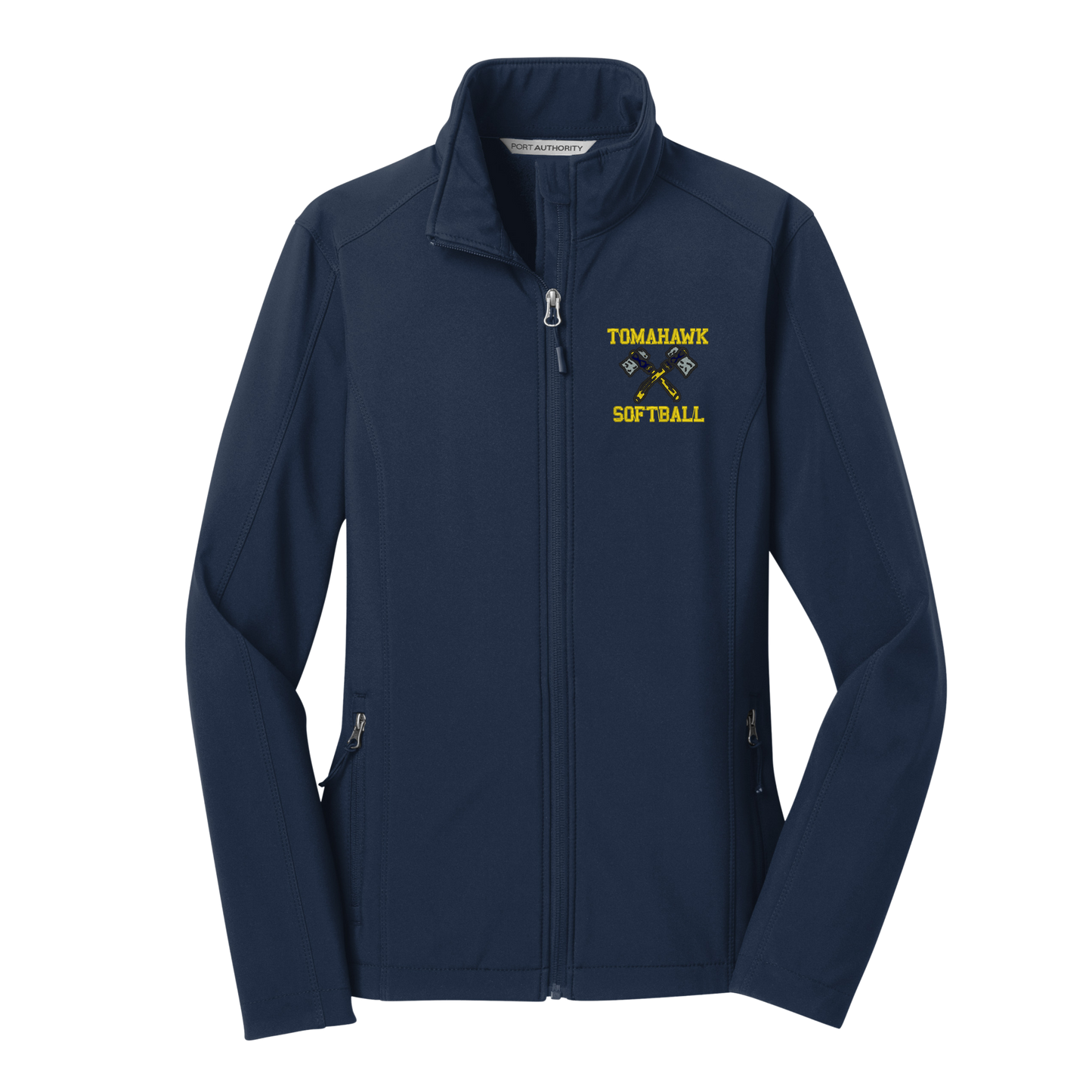 Tomahawk Softball Ladies Softshell Jacket