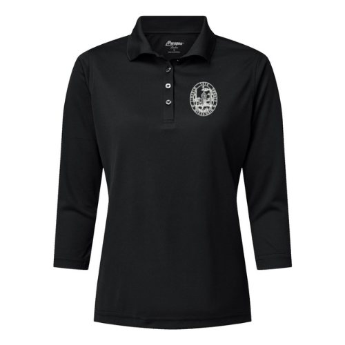 Women's Lady Palm Three-Quarter Sleeve Polo