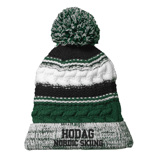 Hodag Ski Striped Beanie