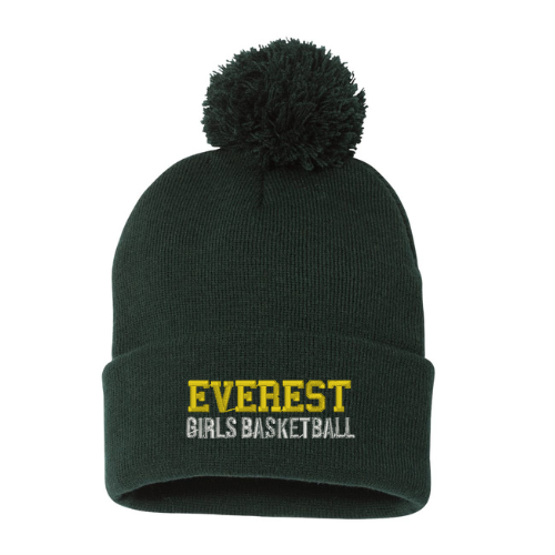 Everest Basketball Pom Pom Beanie