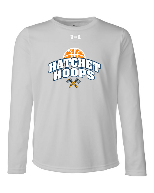 Youth Hatchet Hoops UA Long Sleeve Tee