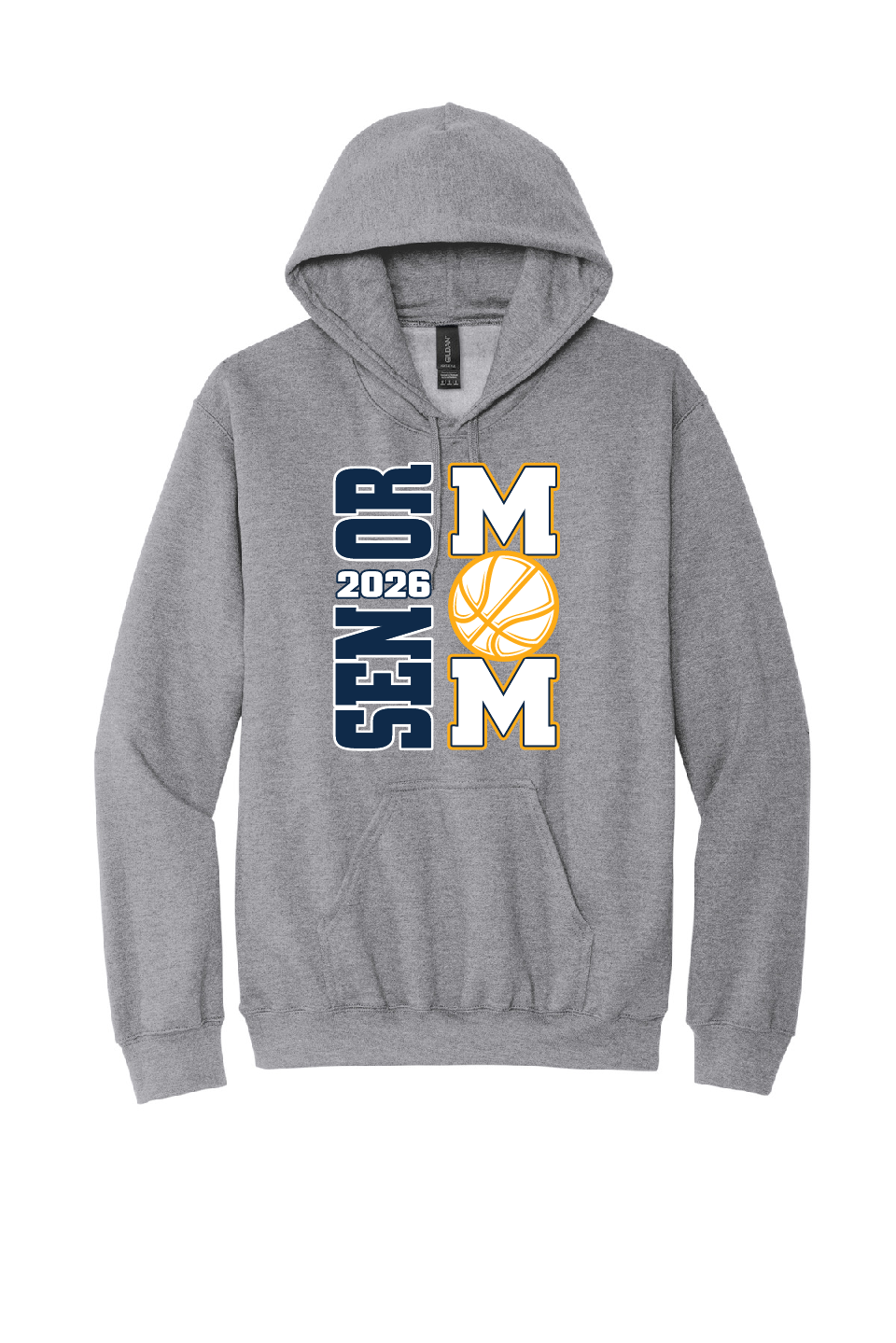 Basketball Senior Mom Hoodie