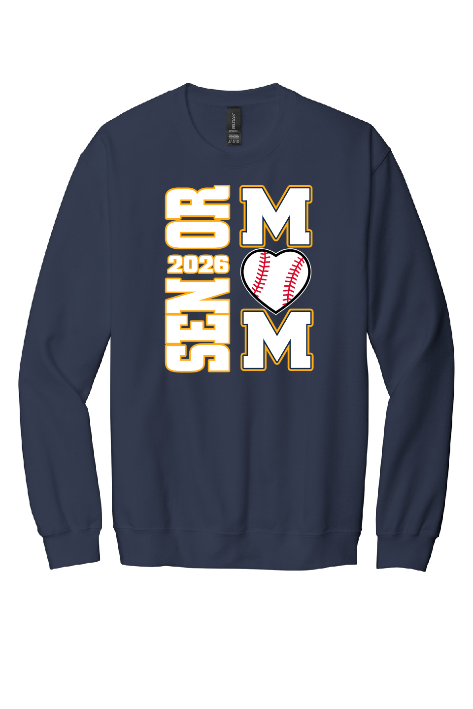 Baseball Senior Mom Crewneck