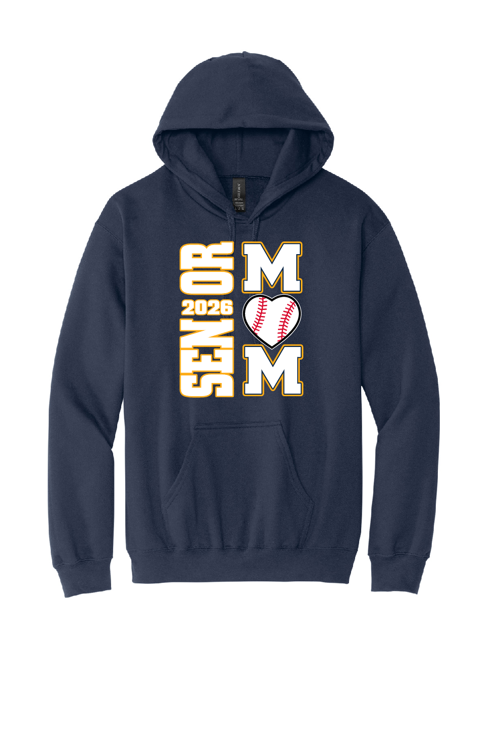 Baseball Senior Mom Hoodie