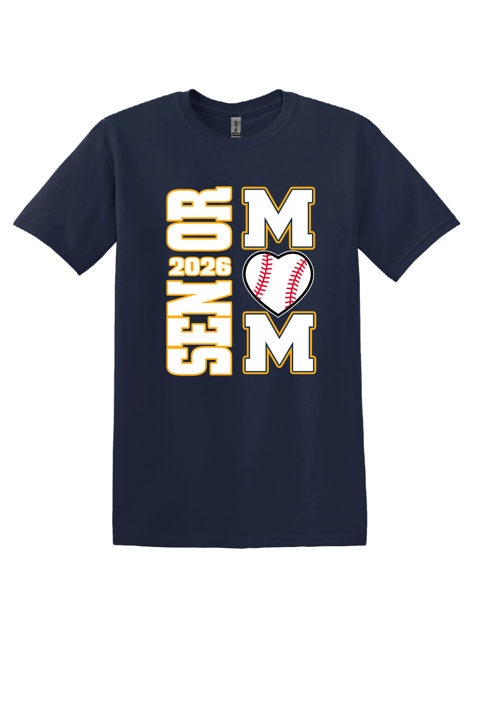 Baseball Senior Mom Tee