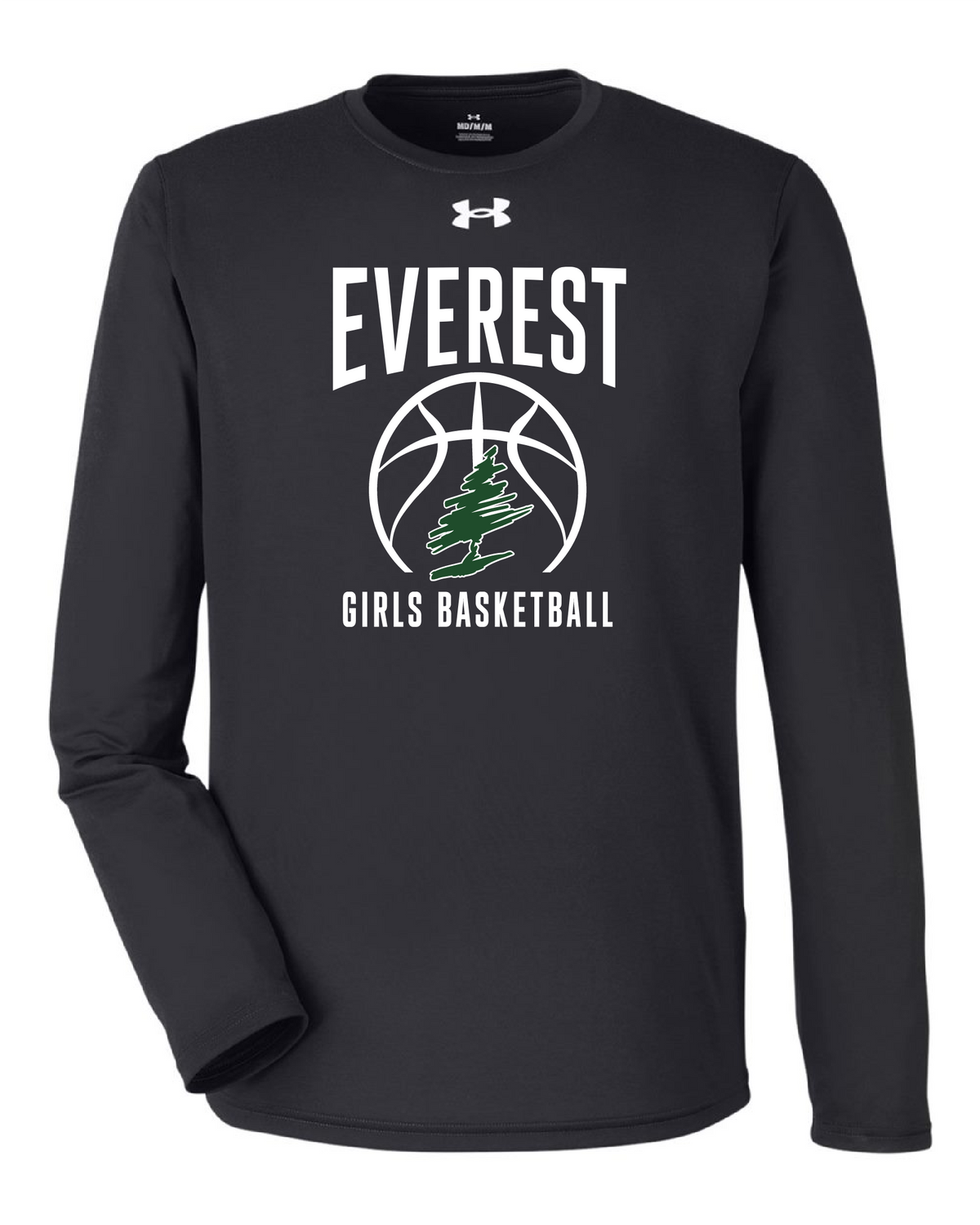 Youth Everest Basketball UA Long Sleeve Tee