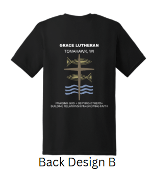 Black Grace Lutheran T-Shirt