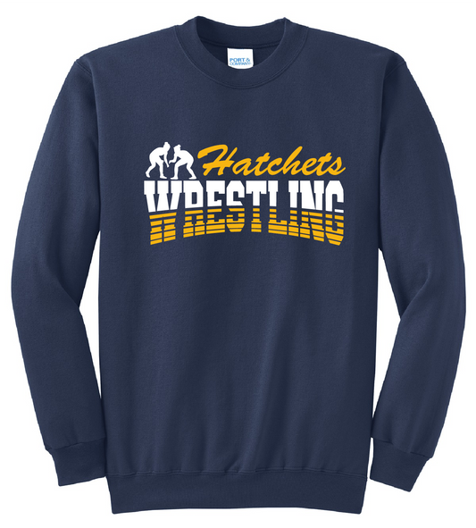 Hatchets Girl's Wrestling Crewneck