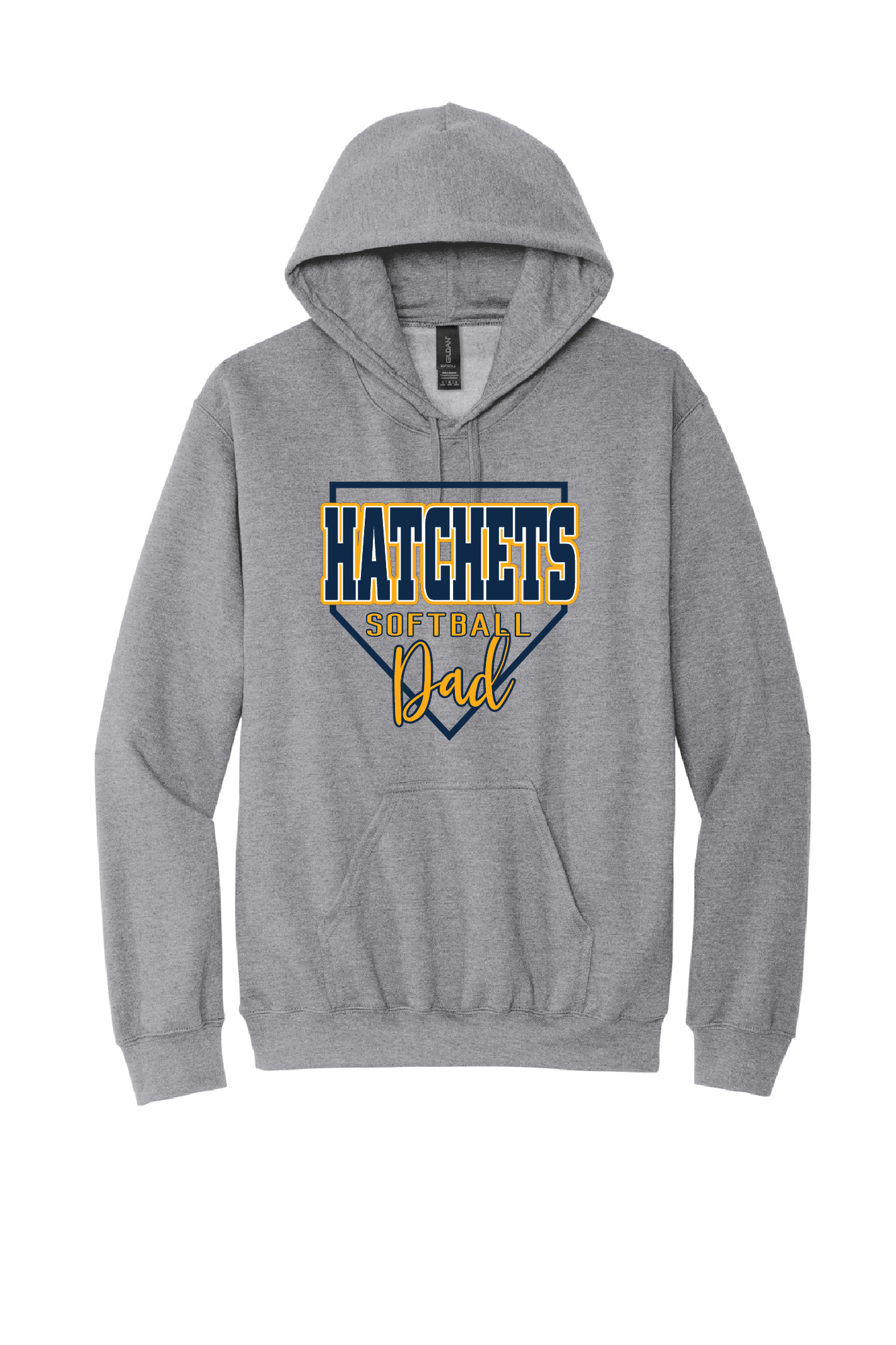 Tomahawk Softball Dad Hoodie