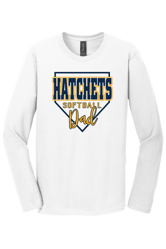 Tomahawk Softball Dad Long Sleeve