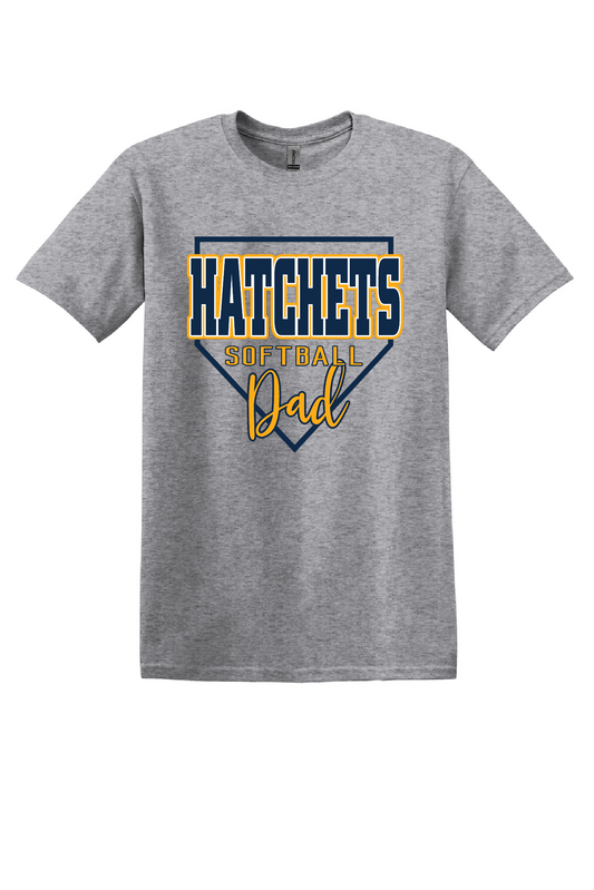 Tomahawk Softball Dad Tee