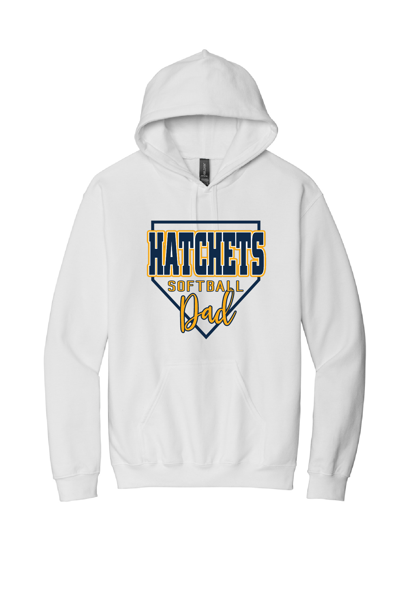 Tomahawk Softball Dad Hoodie