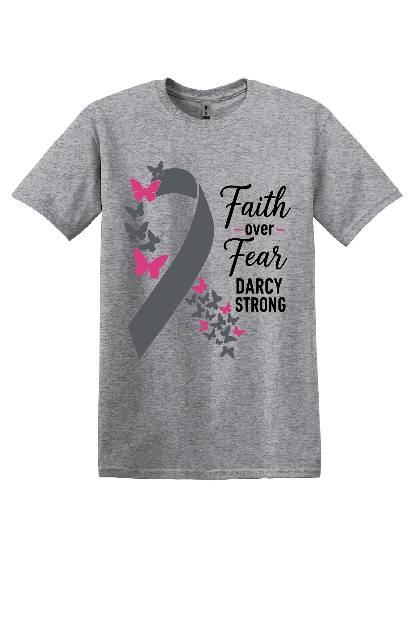 Darcy Strong Tee - with Pink