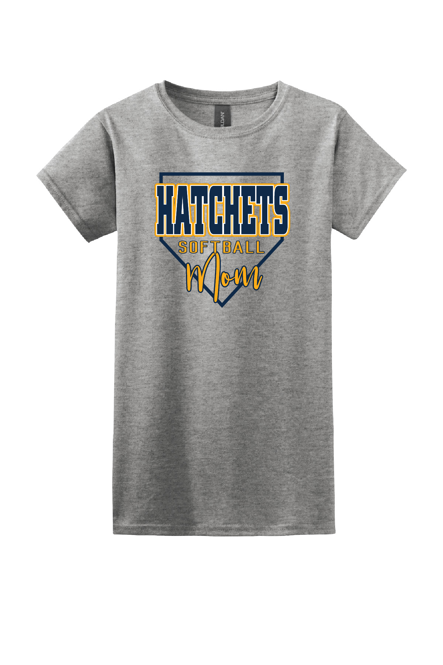 Tomahawk Softball Mom Ladies Tee