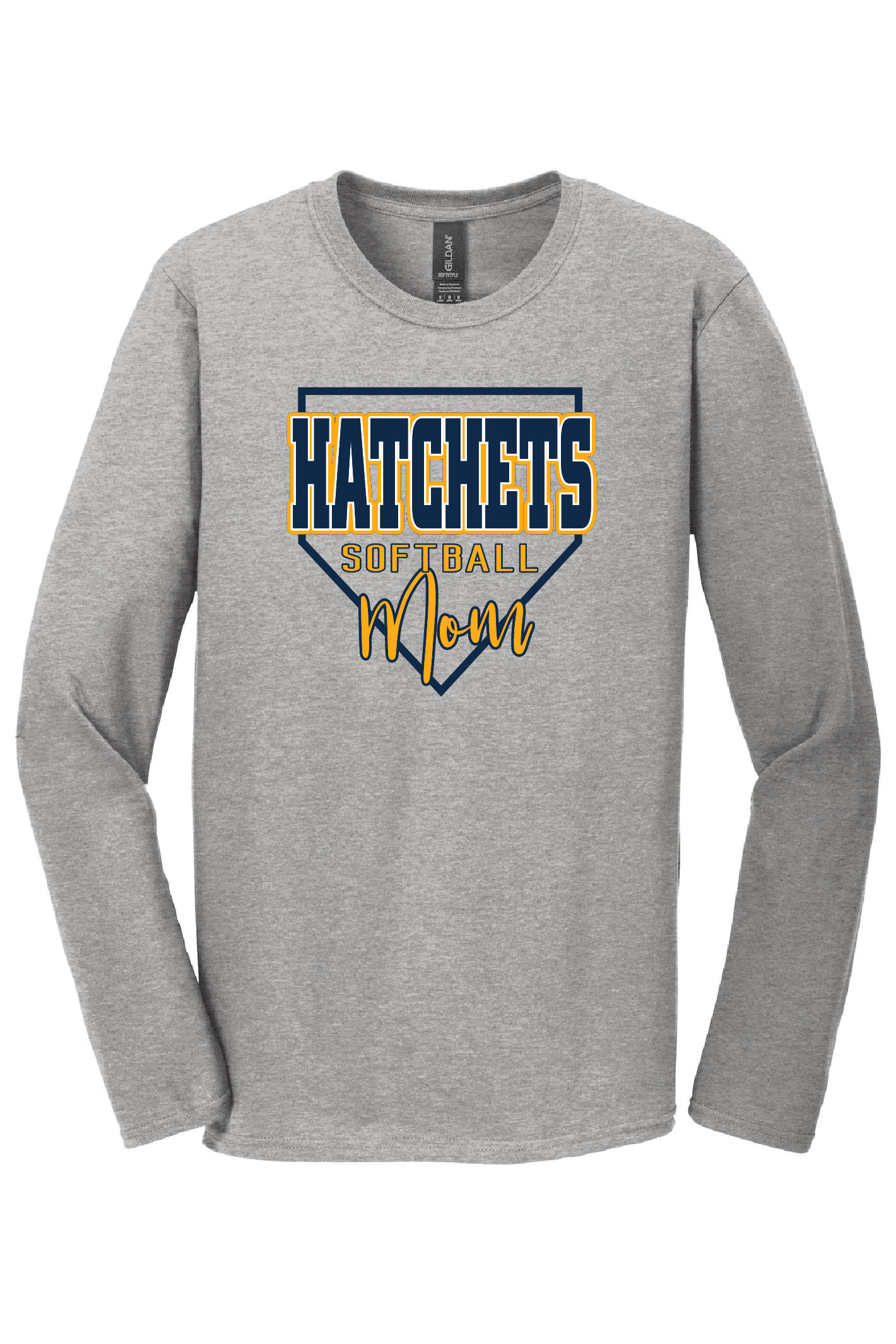 Tomahawk Softball Mom Long Sleeve