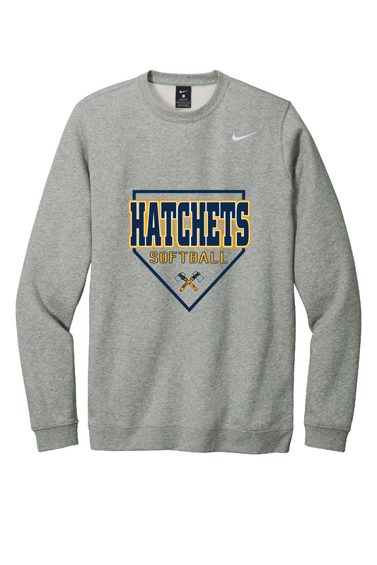 Tomahawk Softball Nike Crewneck