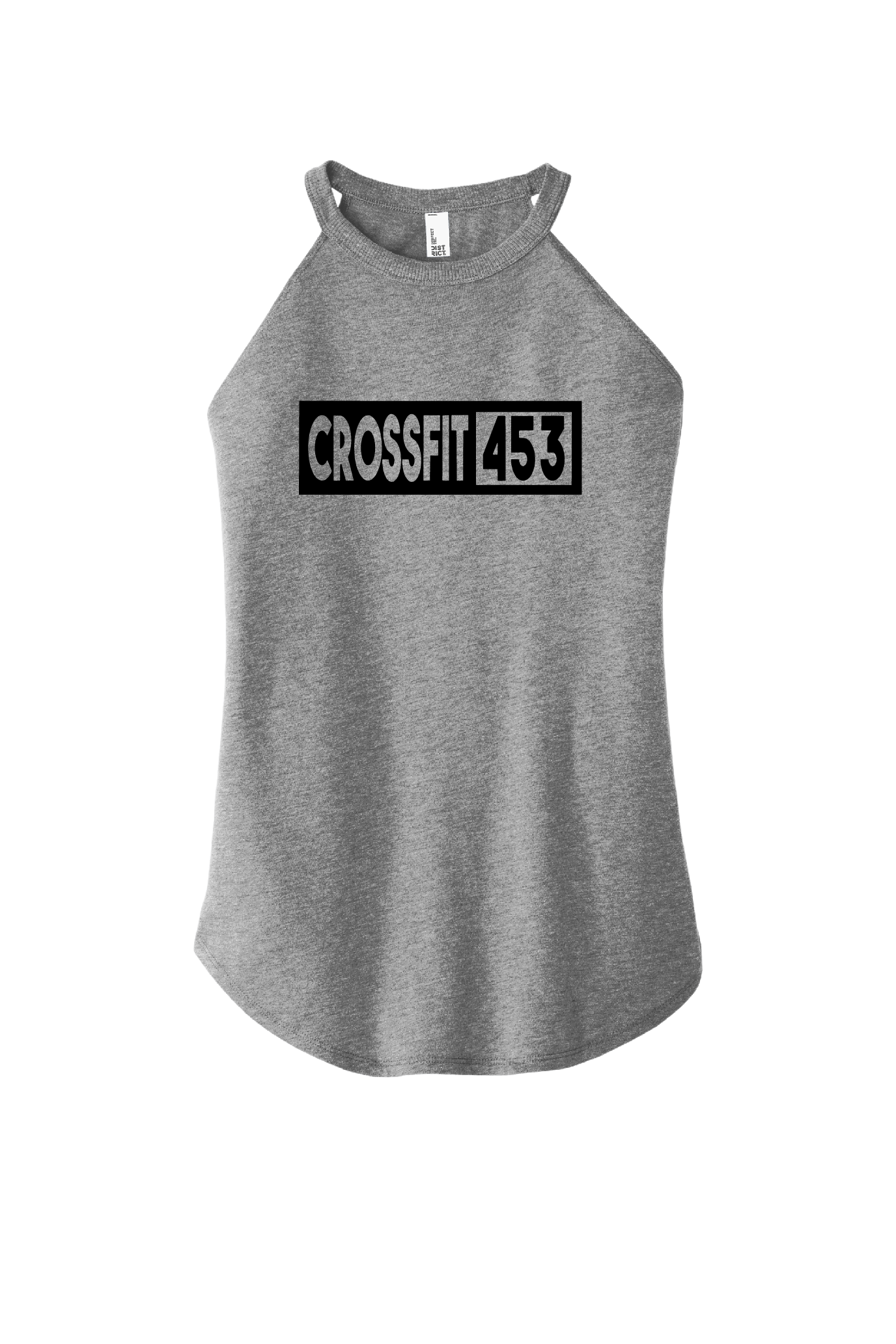 Womens Gray Rocker Tank