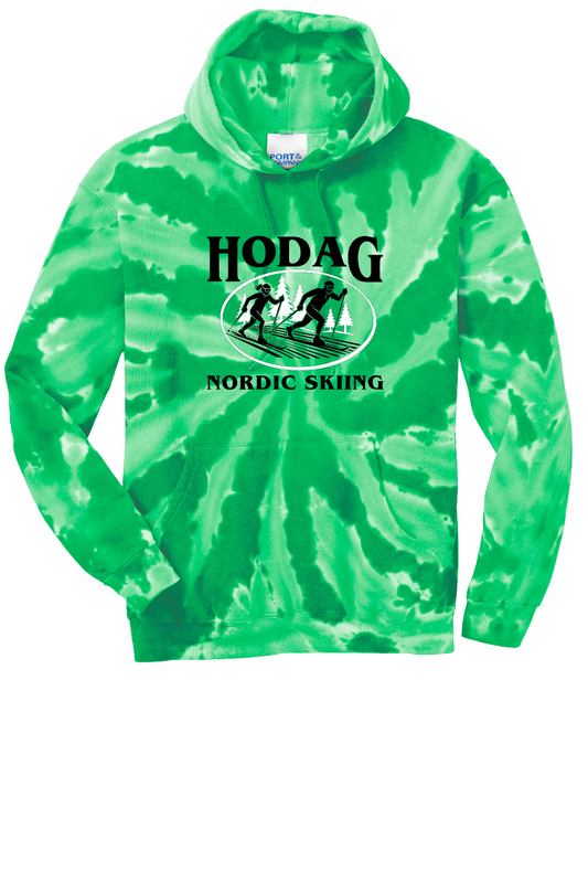Hodag Ski Tie Dye Hoodie