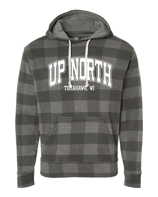 Up North Plaid Hooded Sweatshirt