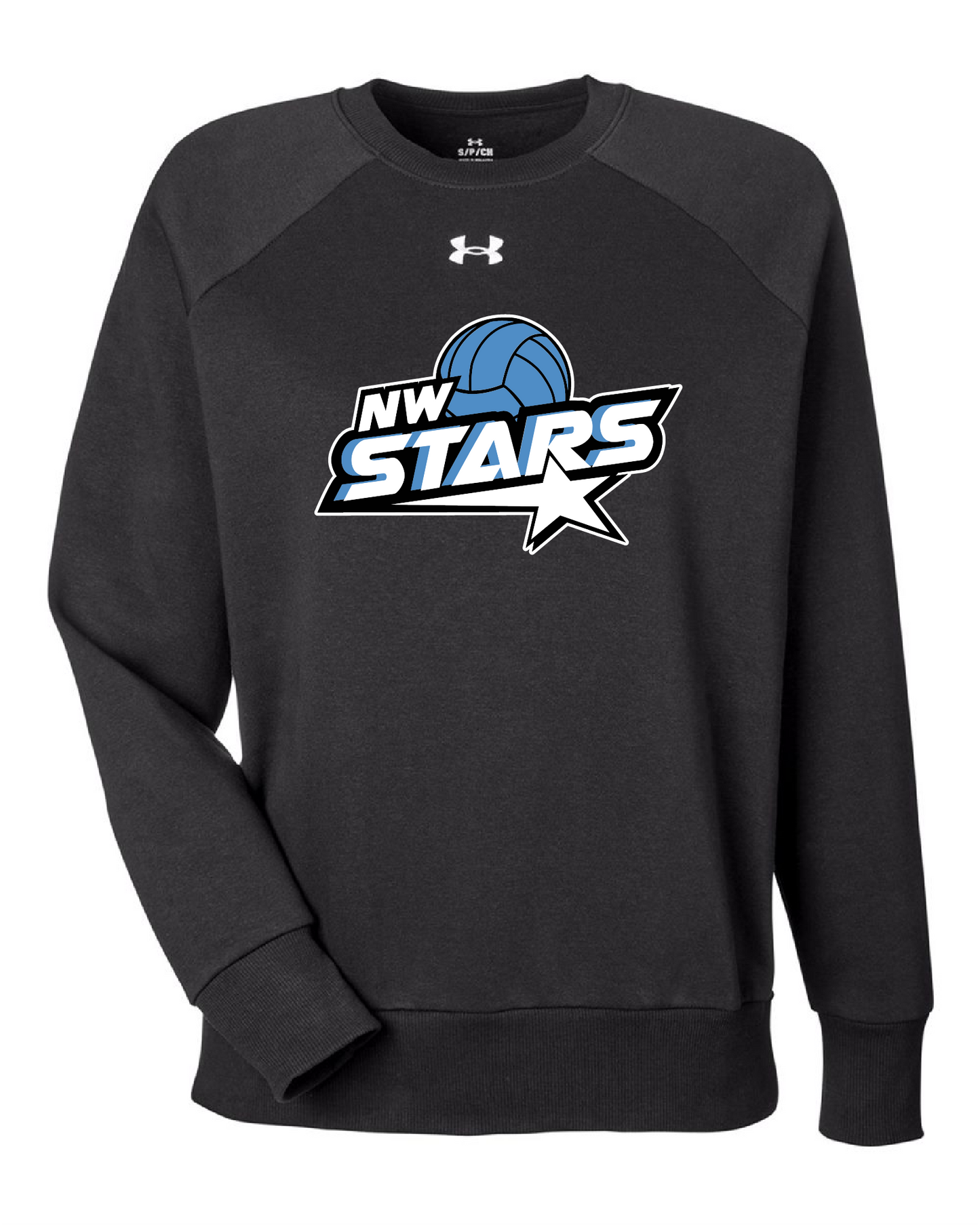 Girls NW Stars UA Crewneck