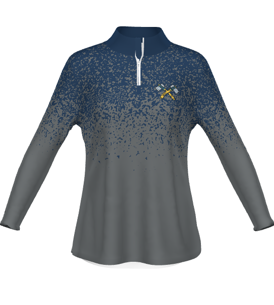 Ladies Hatchets Sublimated 1/4 zip