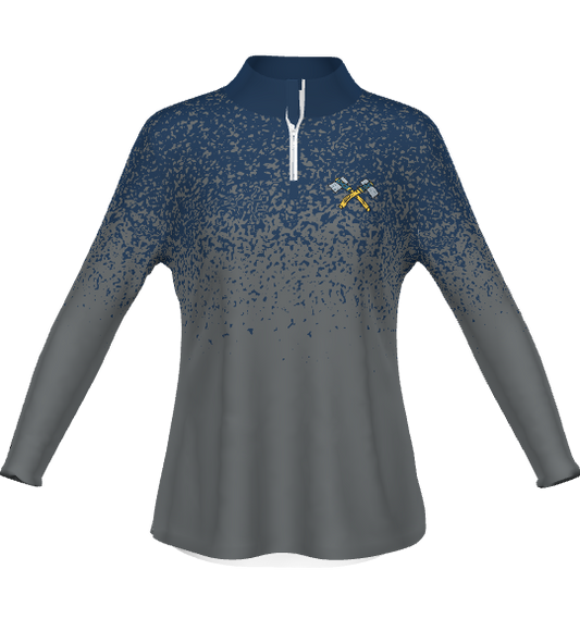 Ladies Hatchets Sublimated 1/4 zip